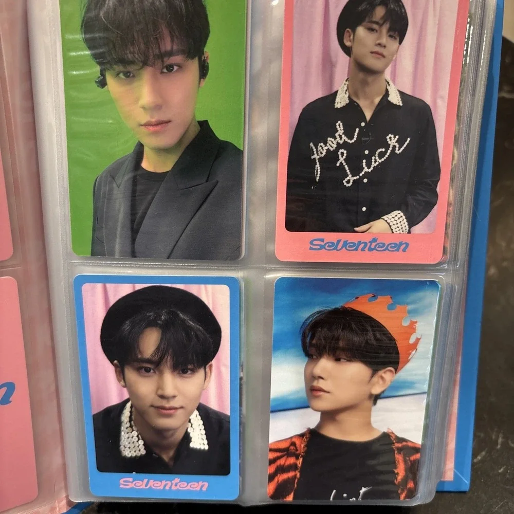 Seventeen + Jun Dicon Photocard Set W/Case- Lot Of 81
